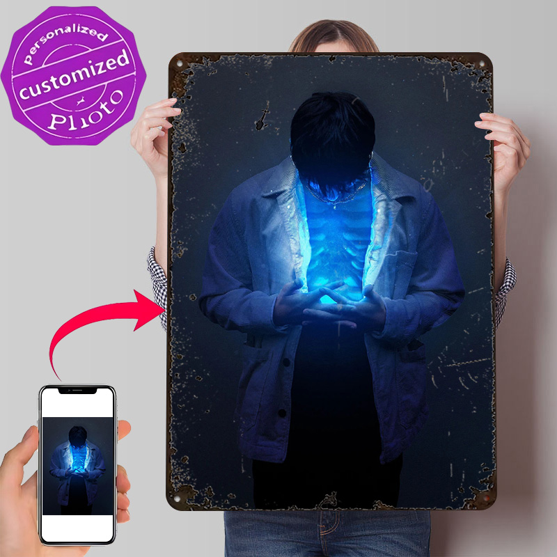 3D Printing X Ray - Röntgen 3D-Gedrucktes Textur-Poster Personalisierte Wandkunst Retro