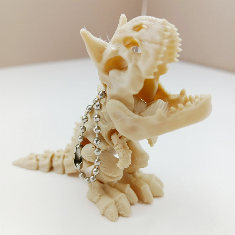 3D Printing Idea - 3D-gedrucktes Tyrannosaurus-Rex-Skelettmodell – drehbare Gelenke, Deko-