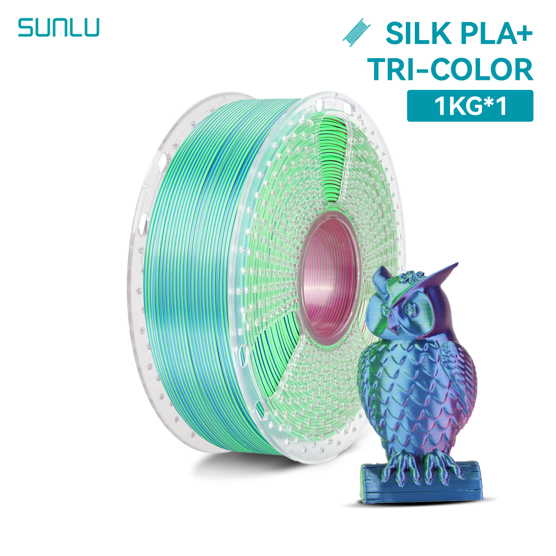 3D Printing Elegoo - SUNLU Seide PLA Plus 3D-Drucker Filament