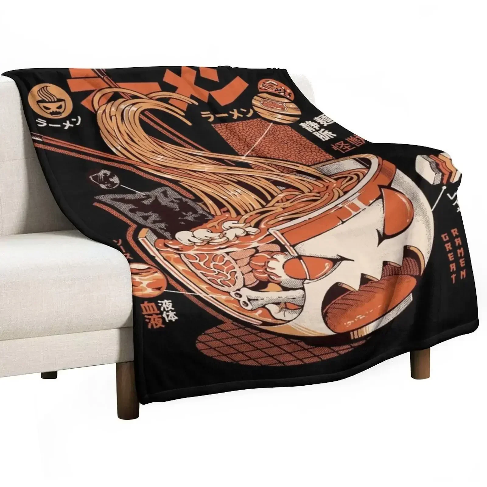 3D Printing X Ray - Black X-ray Great Ramen! Mehrzweck-Decke, Flauschige