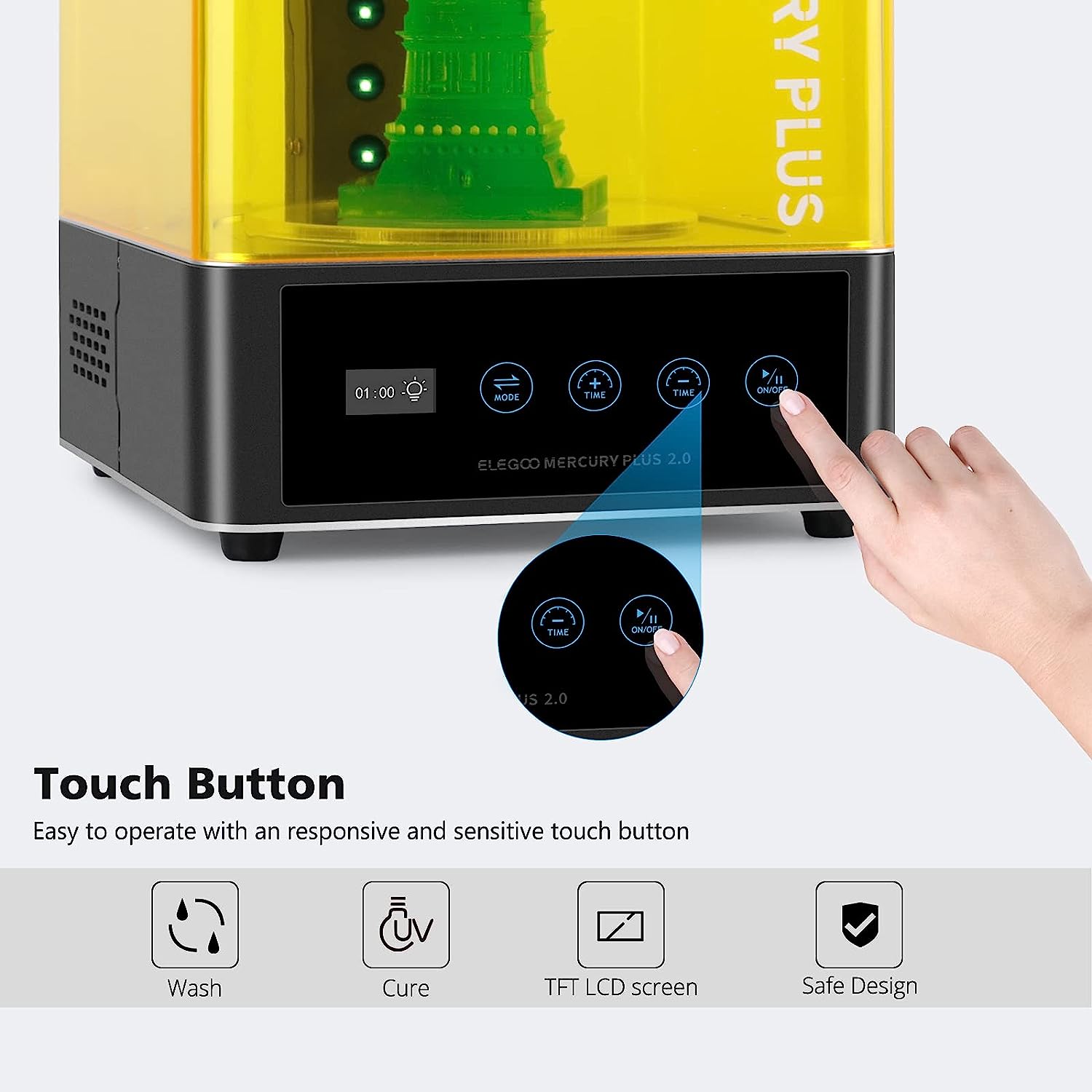 ELEGOO Mercury Plus 2.0 3D-Dru – 3D Printing Elegoo Bewertung und Preis