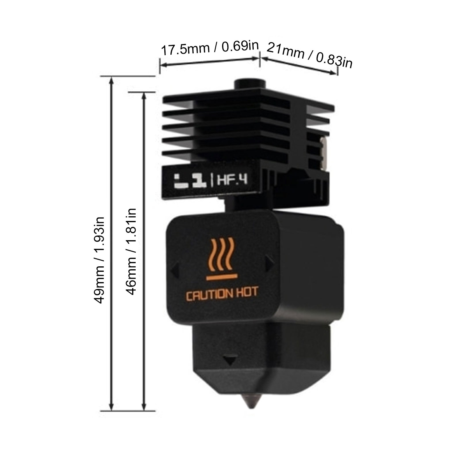 Hochdurchsatz-Hotend-Ersatz fü – 3D Printing Steel Bewertung und Preis