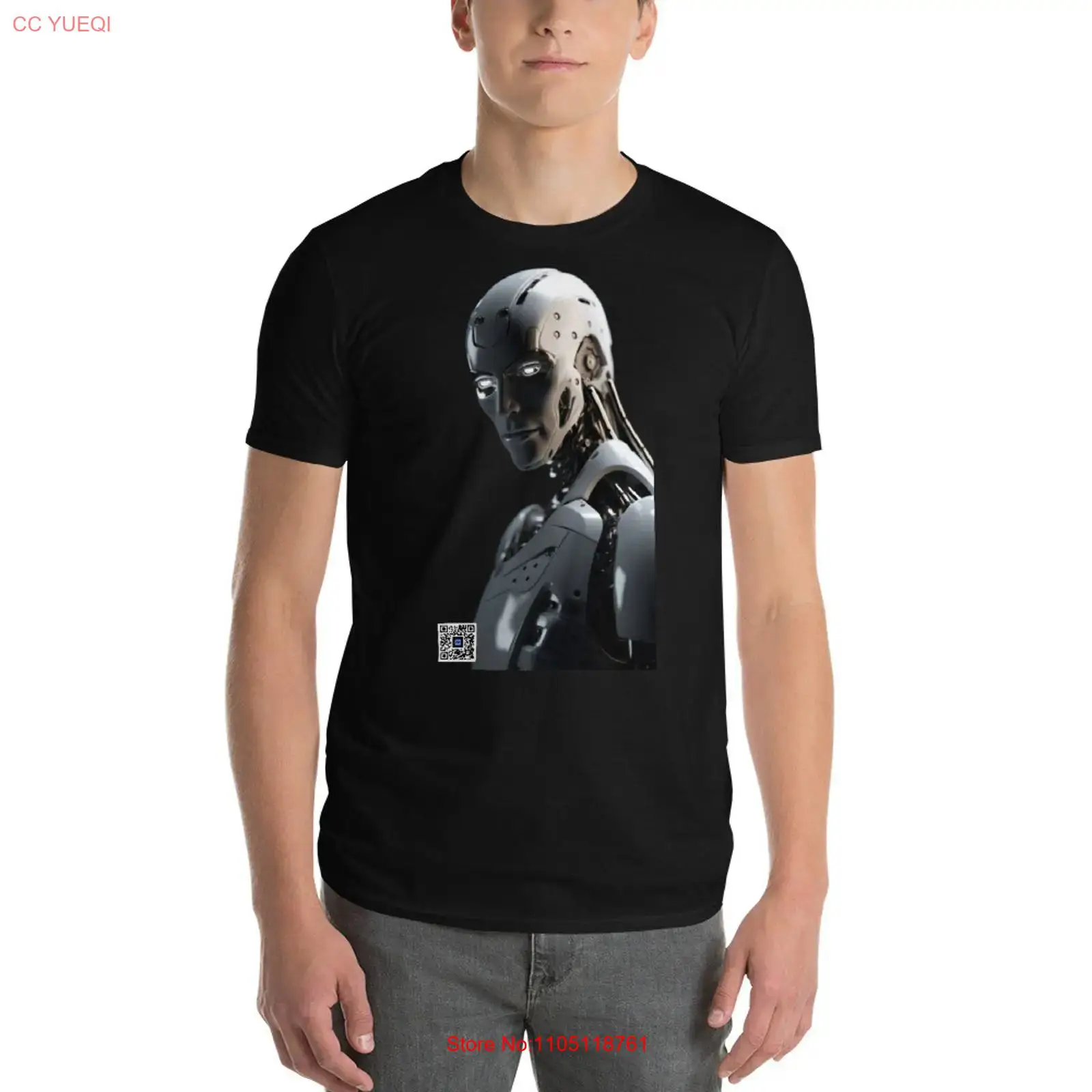 Roboter-T-Shirt, Smartphone-Ka – 3D Printing Qr Codes Bewertung und Preis