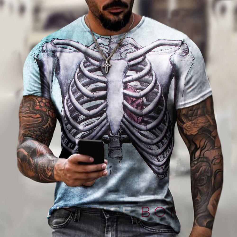 Herren-T-Shirt mit Röntgen-Ske – 3D Printing X Ray Bewertung und Preis