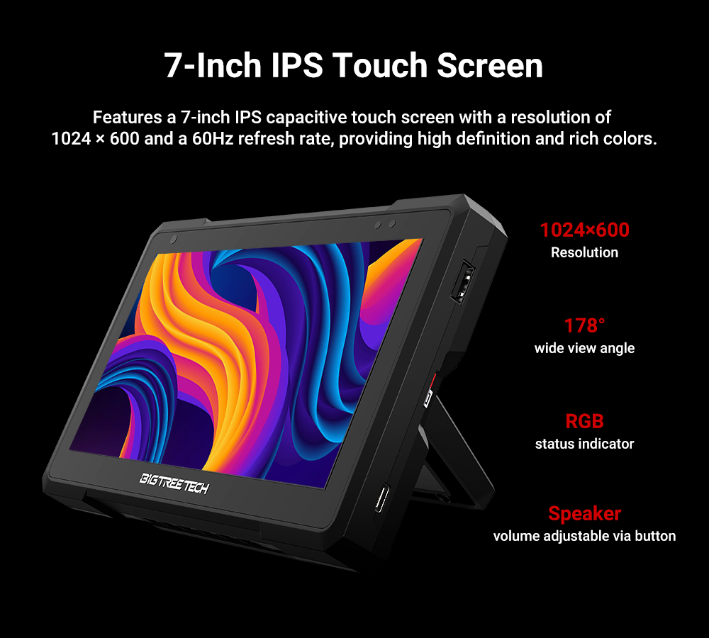 Bigtreetech pad 7 ips touchscr – 3D Printing Warehouse Bewertung und Preis
