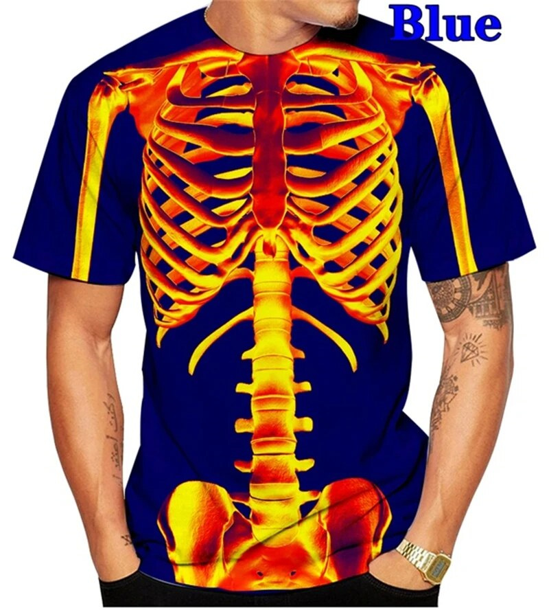 Horror Schädel Skelett Grafik  – 3D Printing X Ray Bewertung und Preis