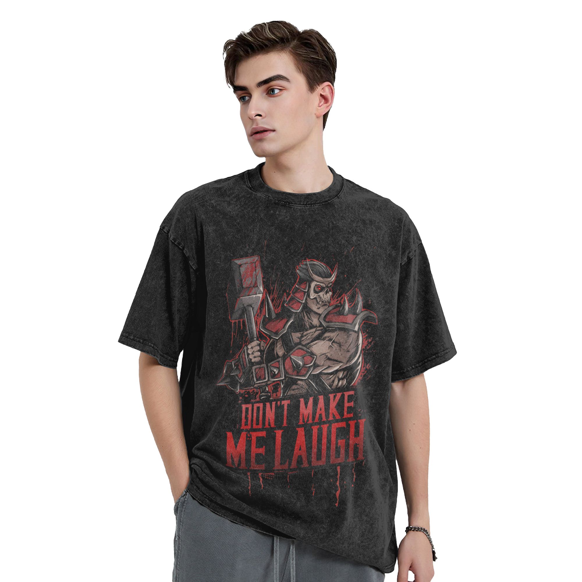DON'T MAKE ME LAUGH T-Shirts H – 3D Printing Maket Bewertung und Preis